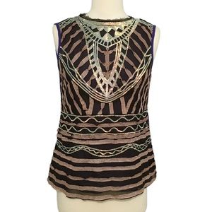 Nanette Lepore Sequin Tank Top